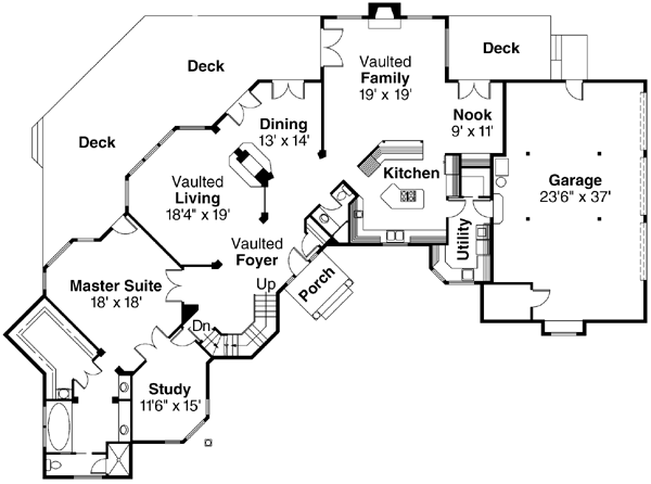 Main Floor Plan: 17-141