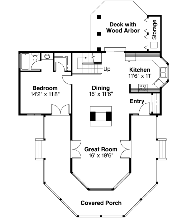 Main Floor Plan: 17-157