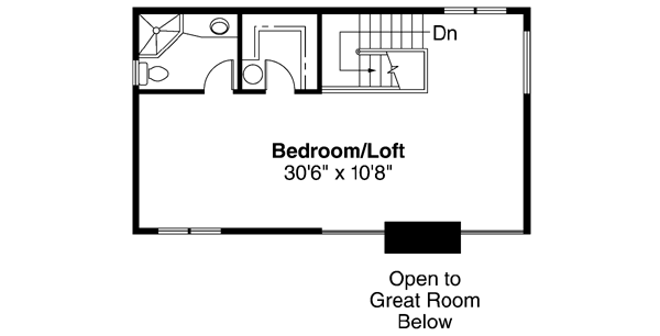 Upper/Second Floor Plan: 17-157