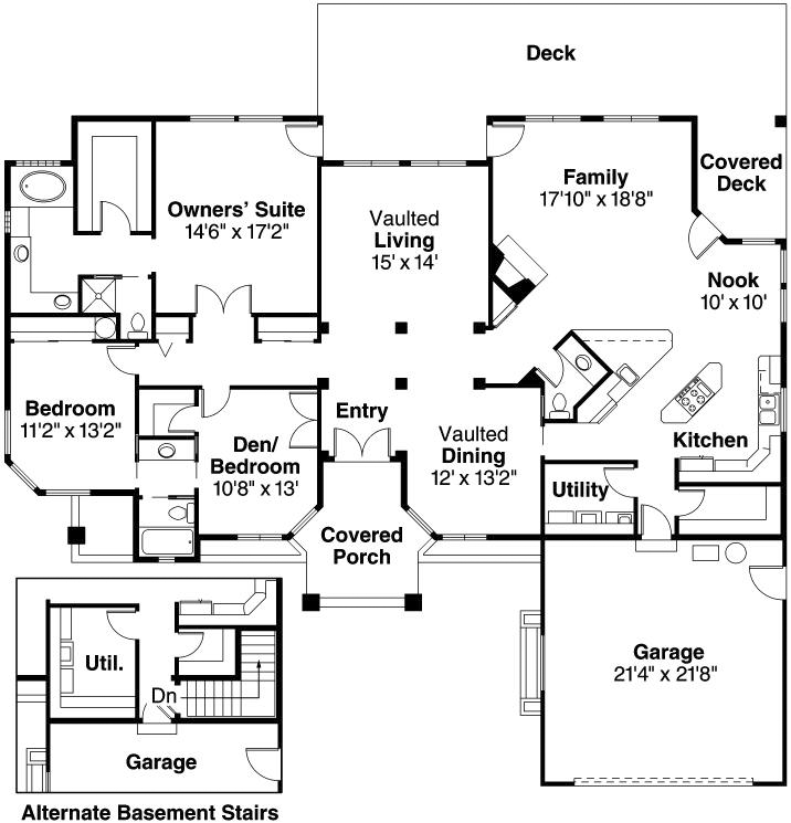 Main Floor Plan: 17-158