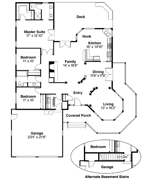 Main Floor Plan: 17-162