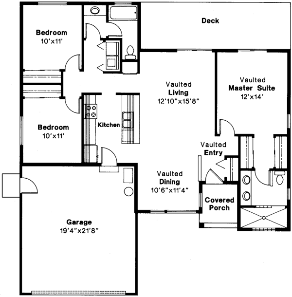 Main Floor Plan: 17-164