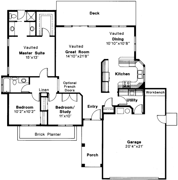 Main Floor Plan: 17-167