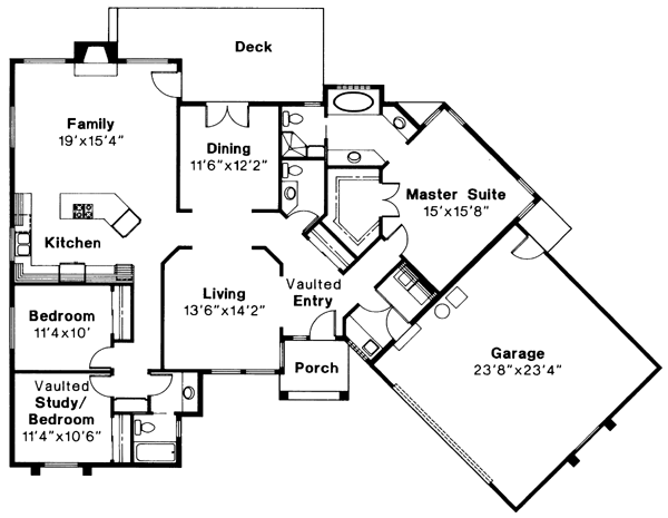 Main Floor Plan: 17-172
