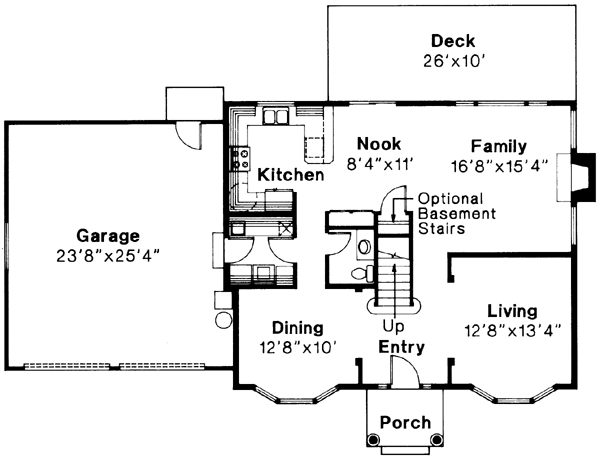 Main Floor Plan: 17-175