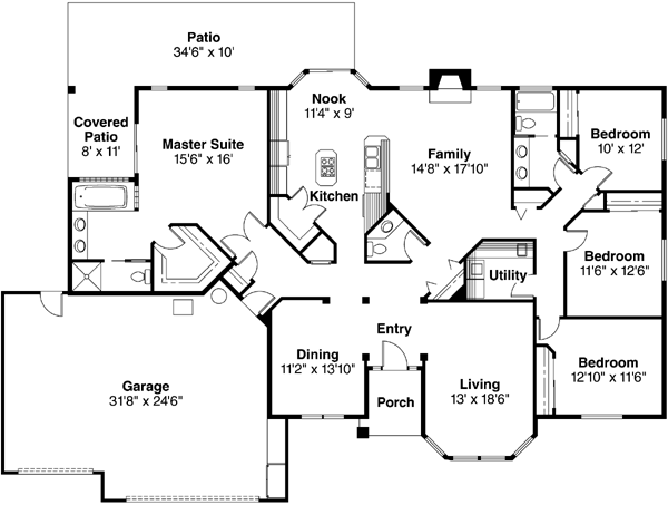 Main Floor Plan: 17-180