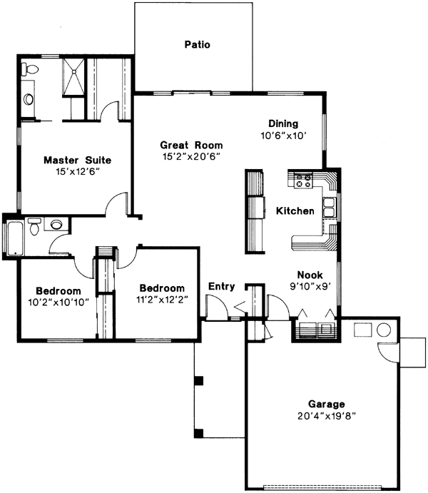 Main Floor Plan: 17-181
