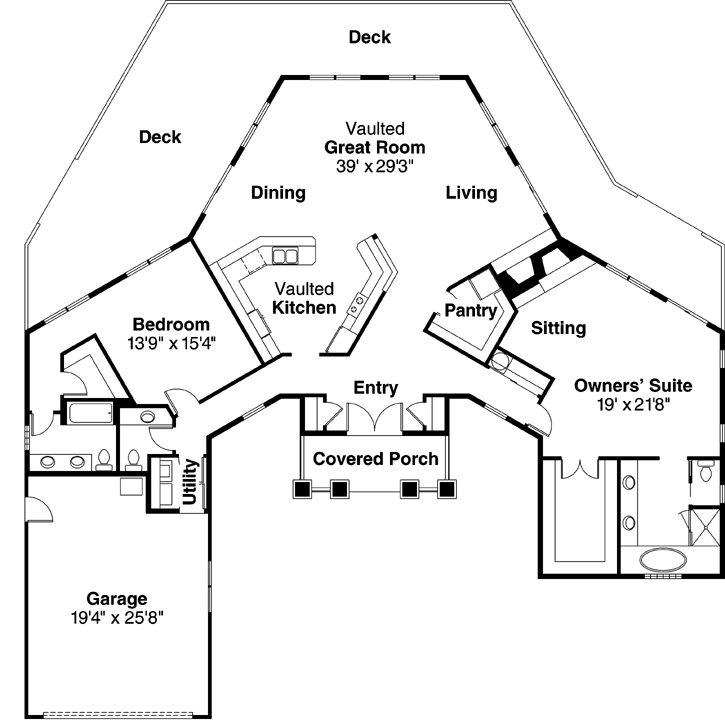 Main Floor Plan: 17-182