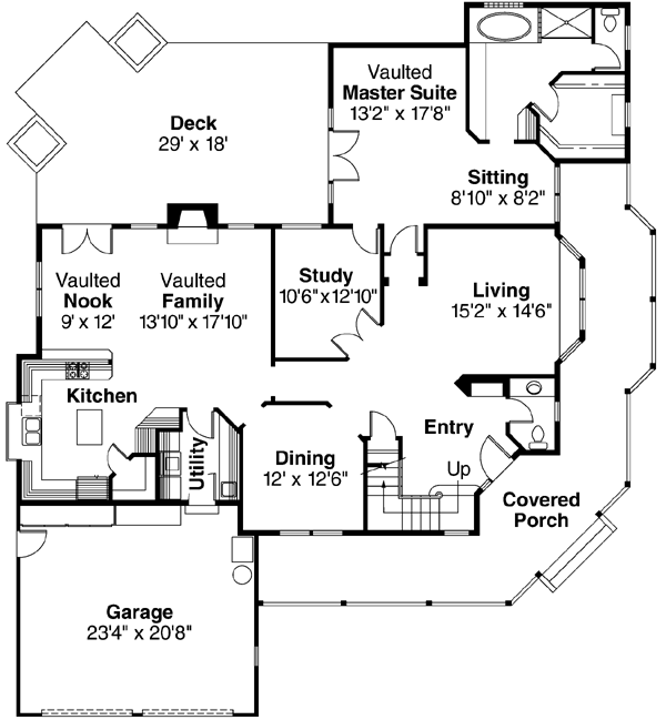 Main Floor Plan: 17-187