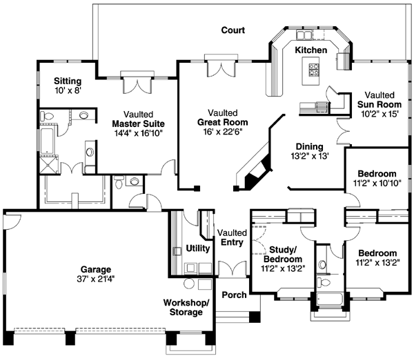 Main Floor Plan: 17-188