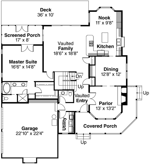 Main Floor Plan: 17-190