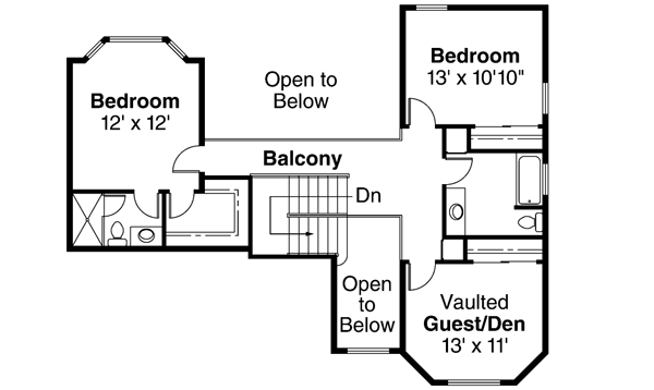 Upper/Second Floor Plan: 17-190