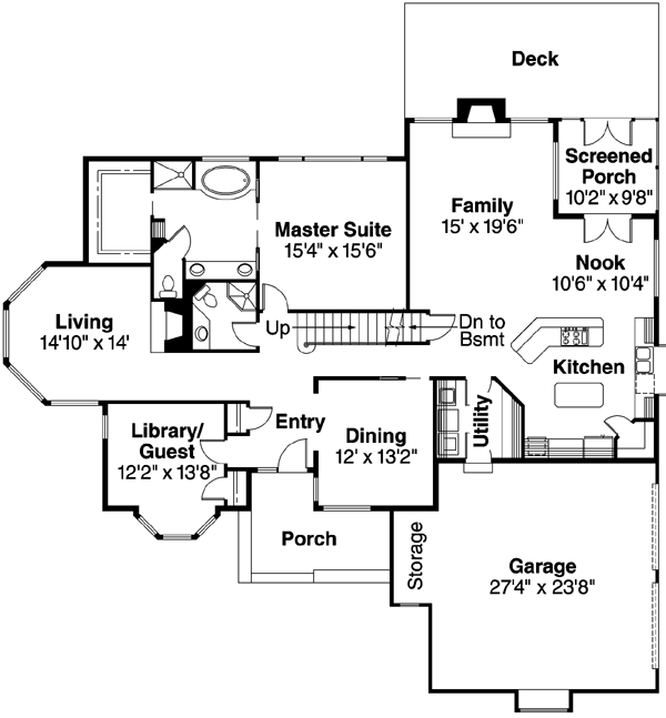 Main Floor Plan: 17-191