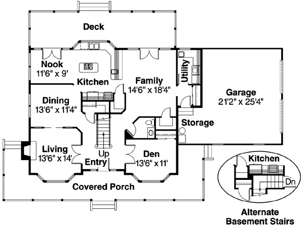 Main Floor Plan: 17-194