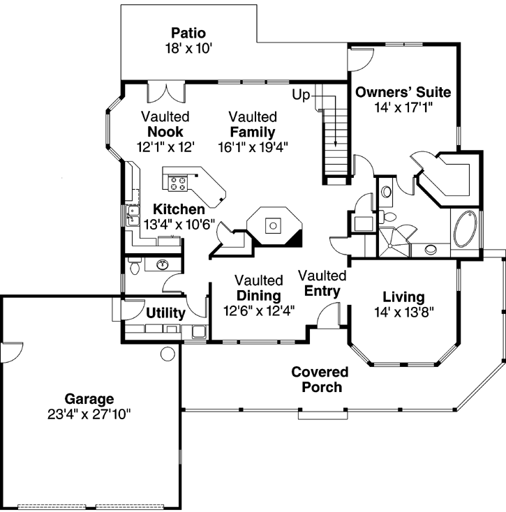 Main Floor Plan: 17-197