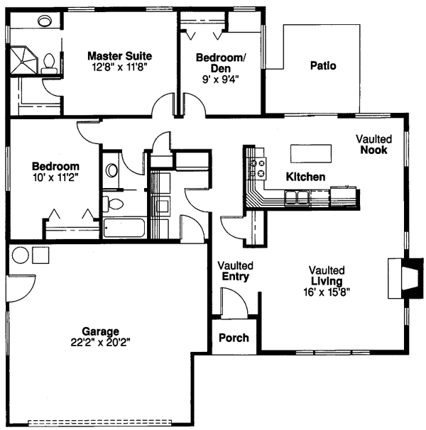 Main Floor Plan: 17-198