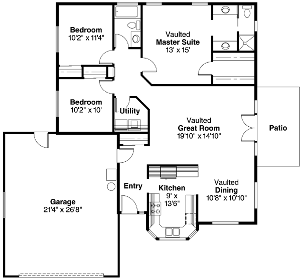 Main Floor Plan: 17-200