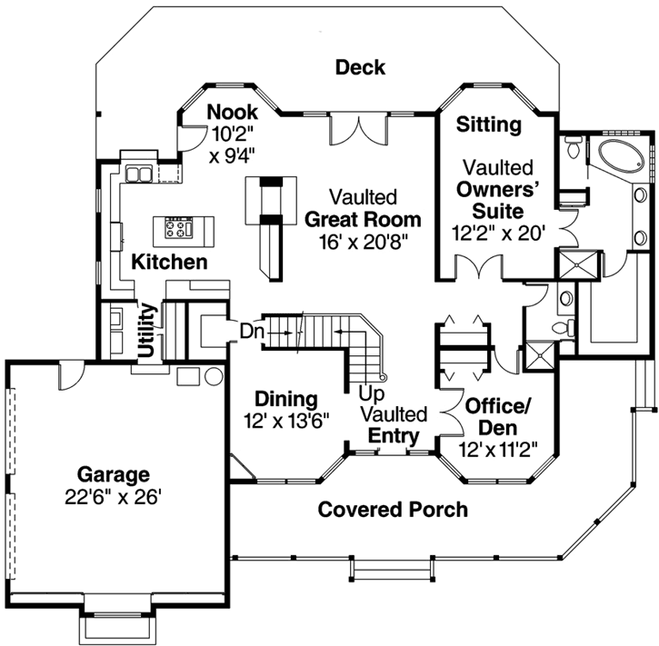 Main Floor Plan: 17-204