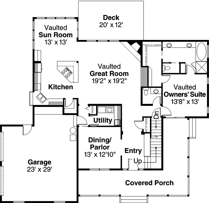 Main Floor Plan: 17-210