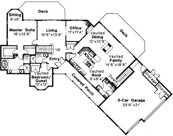 Main Floor Plan: 17-211