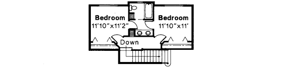 Upper/Second Floor Plan: 17-211