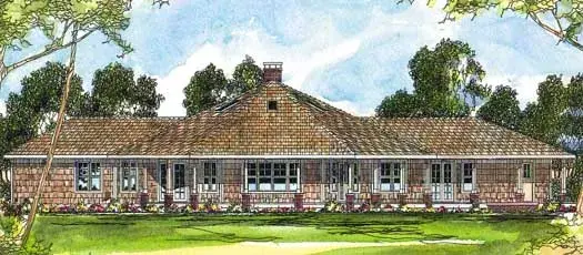 Contemporary house plans 17-212 - front exterior, 2,568 sq ft, 4 bed, 3 bath house plans | Monster House Plans