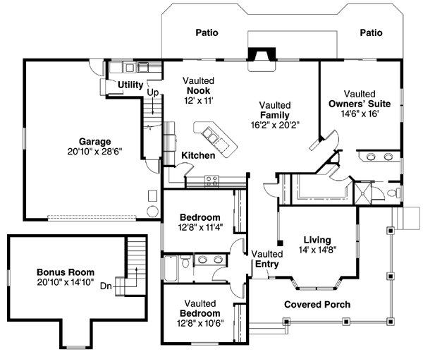 Main Floor Plan: 17-213