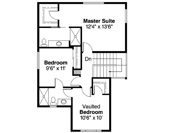 Upper/Second Floor Plan: 17-215