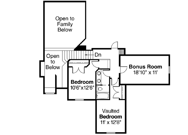 Upper/Second Floor Plan: 17-217