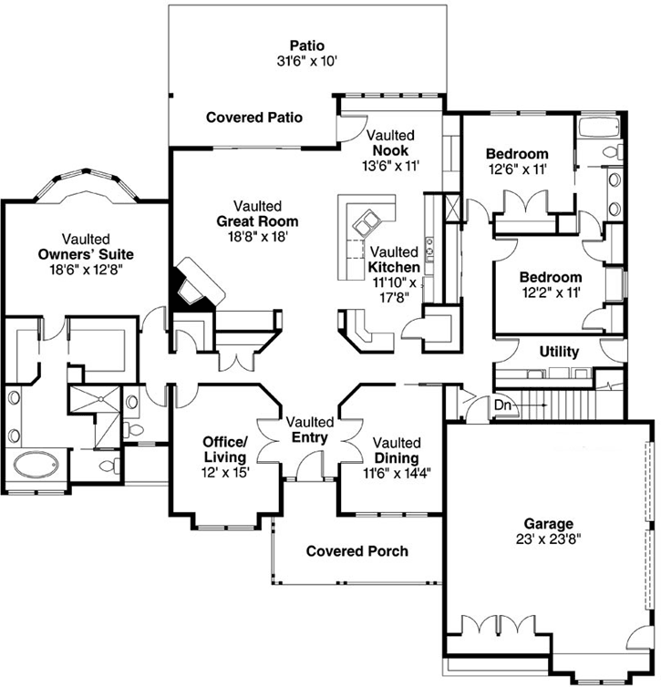 Main Floor Plan: 17-220
