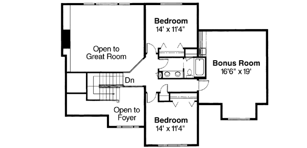 Upper/Second Floor Plan: 17-230
