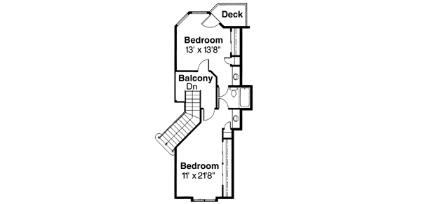 Upper/Second Floor Plan: 17-231