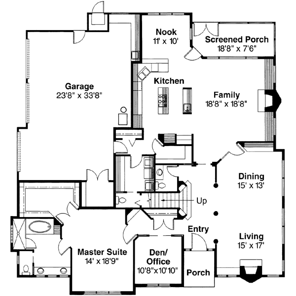 Main Floor Plan: 17-232