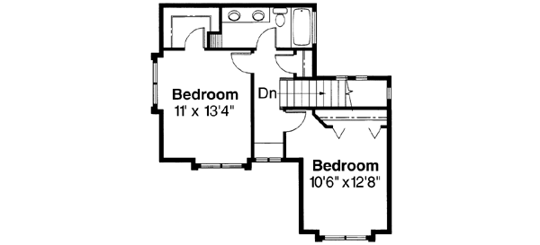 Upper/Second Floor Plan: 17-232