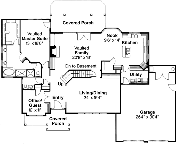 Main Floor Plan: 17-233