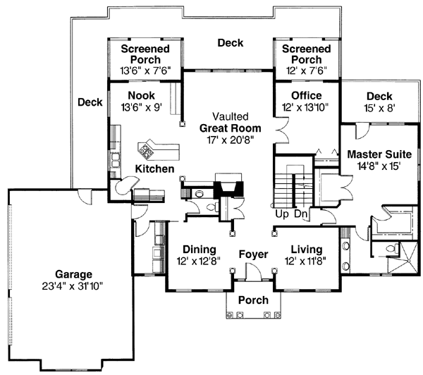 Main Floor Plan: 17-234