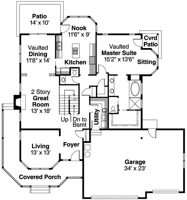 Main Floor Plan: 17-235