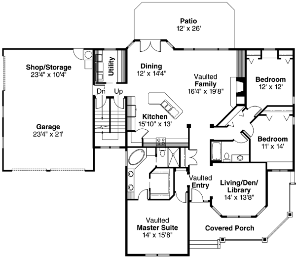 Main Floor Plan: 17-241