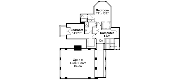 Upper/Second Floor Plan: 17-246