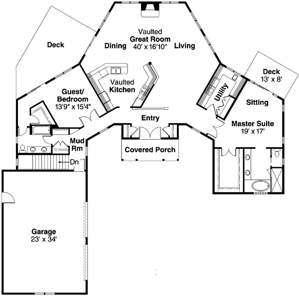 Main Floor Plan: 17-250