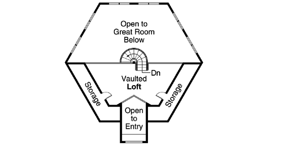 Upper/Second Floor Plan: 17-251