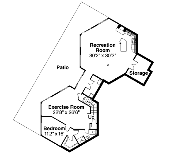 Lower Floor Plan: 17-252