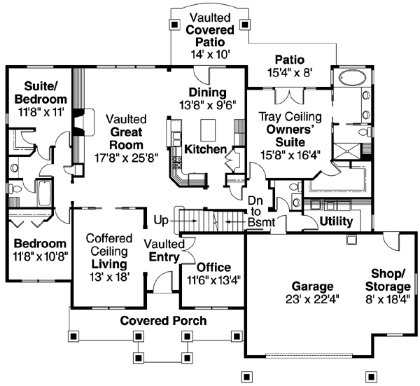 Main Floor Plan: 17-255