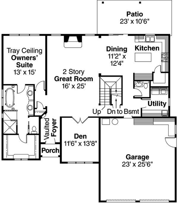 Main Floor Plan: 17-256