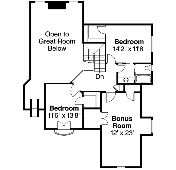 Upper/Second Floor Plan:17-256