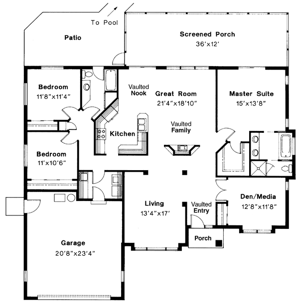 Main Floor Plan: 17-257