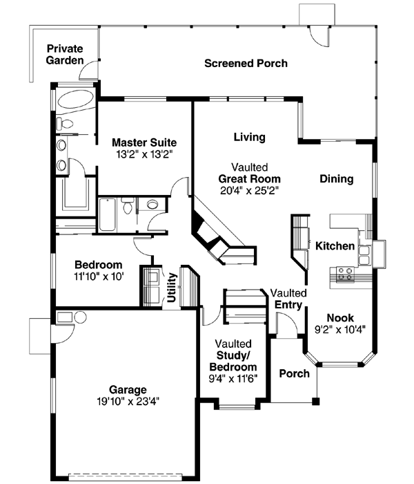 Main Floor Plan: 17-259