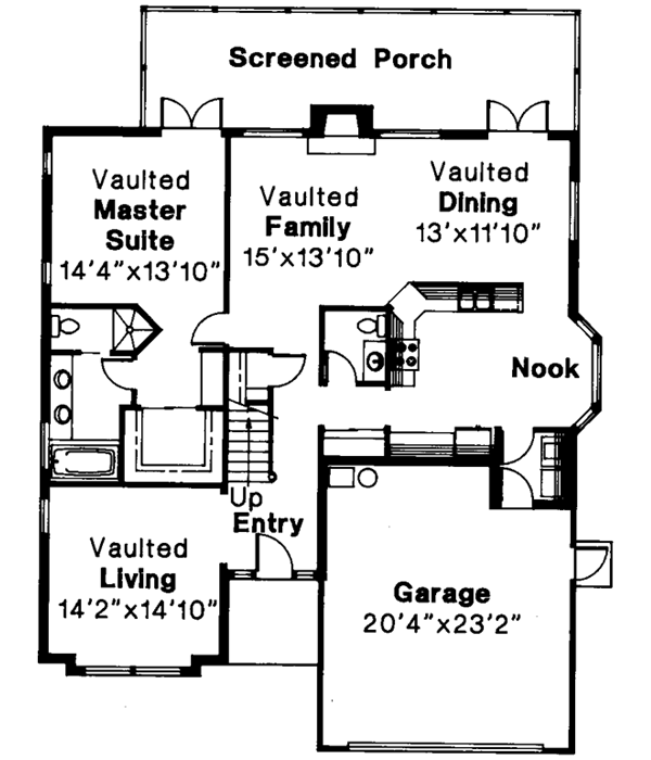 Main Floor Plan: 17-260