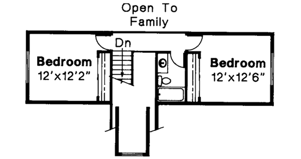 Upper/Second Floor Plan: 17-260