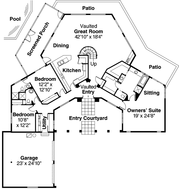 Main Floor Plan: 17-261